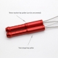 133mm 3 In 1 Detachable Keycaps Puller Tool  Keycaps Removal for Mechanical Keyboard Aluminium Alloy Steel Wire